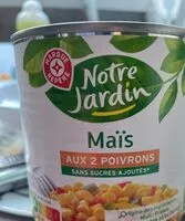 Mängden socker i Maïs aux 2 Poivrons