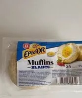 Mängden socker i Muffins blancs