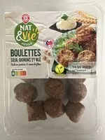 Mängden socker i Boulettes Soja, oignons et blé