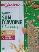 Mängden socker i Barres Son D'Avoine & Amandes