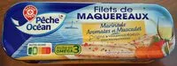 Mängden socker i Filets de maquereaux Marinade Aromates et Muscadet