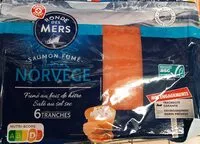 Mängden socker i Saumon fumé de Norvège