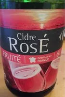 Mängden socker i Cidre rosé