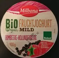 Mängden socker i Bio-Fruchtjoghurt mild Himbeere-Holunderbeere