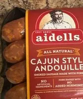 Mängden socker i Cajun  Andouille