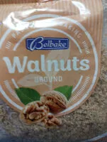 Mängden socker i Ground Walnuts