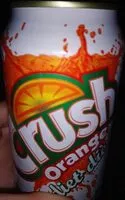 Mängden socker i Crush orange diète