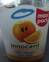 Mängden socker i 100% oranges sans pulpe