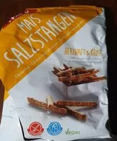 Mängden socker i Mais Salzstangen