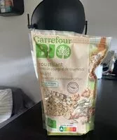 Mängden socker i Croustillant graines de courge et de tournesol