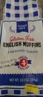 Mängden socker i Gluten Free English Muffins