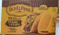 Mängden socker i Old El Paso Taco Shells