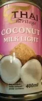 Mängden socker i Coconut milk light