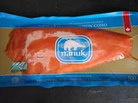 Mängden socker i Smoked coho salmon