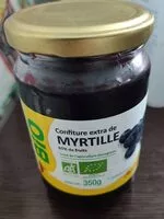 Mängden socker i Confiture extra de myrtille