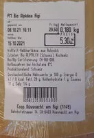 Mängden socker i PM Bio Alpkäse Rigi