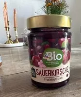 Mängden socker i Sauerkirsche Fruchtaufstrich