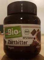 Mängden socker i Bio Zartbitter-Kakao-Creme, vegan