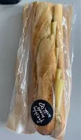 Mängden socker i Baguette au Gruyère