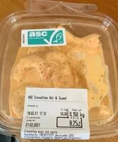 Mängden socker i Crevettes Hot & Sweet