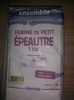 Mängden socker i Farine de petit épeautre t150