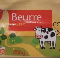 Mängden socker i Beurre doux