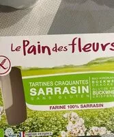 Mängden socker i Tartines craquantes au sarrasin sans gluten