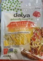Mängden socker i Mexican 4 Cheeze Shreds