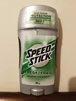 Mängden socker i Speed Stick Fresh Deodorant