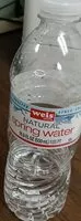 Mängden socker i Weis natural spring water