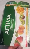 Mängden socker i Activia probiotiques