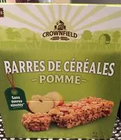 Mängden socker i Barres de cereales "pomme"
