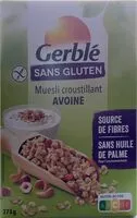 Mängden socker i Muesli croustillant avoine
