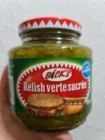 Mängden socker i Relish