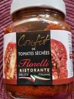 Mängden socker i Confit de tomates séchées