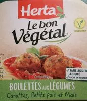 Mängden socker i Boulettes aux légumes