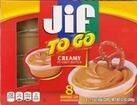 Mängden socker i To Go Creamy Peanut Butter