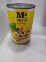Mängden socker i Pineapple Chunks in Light Syrup
