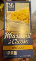 Mängden socker i Macaroni and cheese