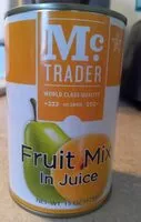 Mängden socker i Fruit mix