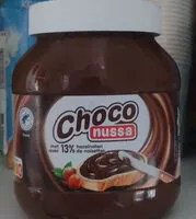 Mängden socker i Choco nussa