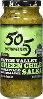 Mängden socker i Hatch valley green chile salsa tomatillo
