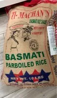 Mängden socker i Arroz basmati parboiled rice