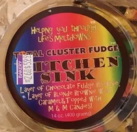 Socker och näringsämnen i Total cluster fudge