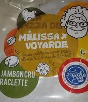 Mängden socker i Pizza jambon cru raclette