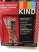 Mängden socker i Dark Chocolate Cherry Cashew