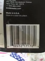 Mängden socker i Fruit & nut clusters granola