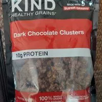 Mängden socker i Dark chocolate whole grain clusters granola