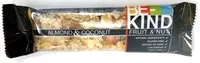 Mängden socker i BeKind Amandes et Noix de coco