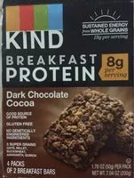 Mängden socker i Breakfast protein bars